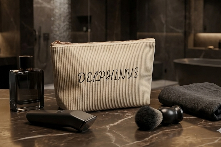 Duo Zénith DELPHINUS — pack cadeau élégance et praticité, mise en scène premium noir et or