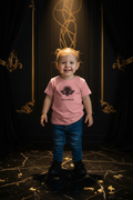 T-shirt enfant L'Héritière Aria DELPHINUS - coloris Rose Poudré, style éditorial